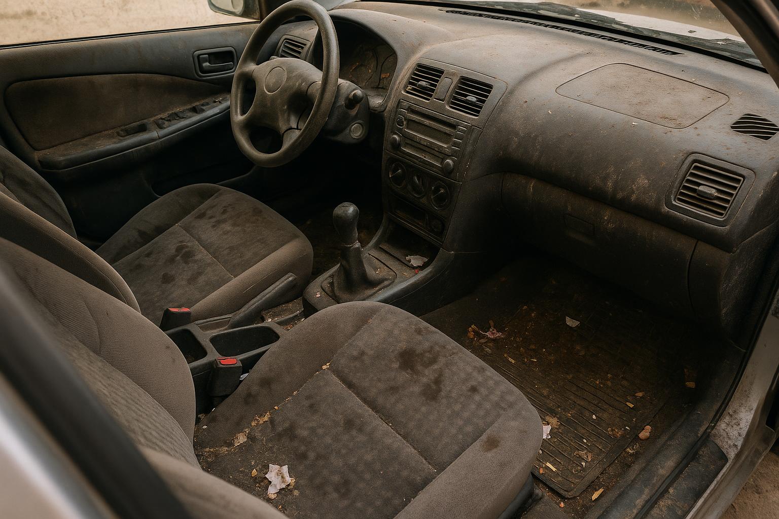 Interior Deep Clean - Before